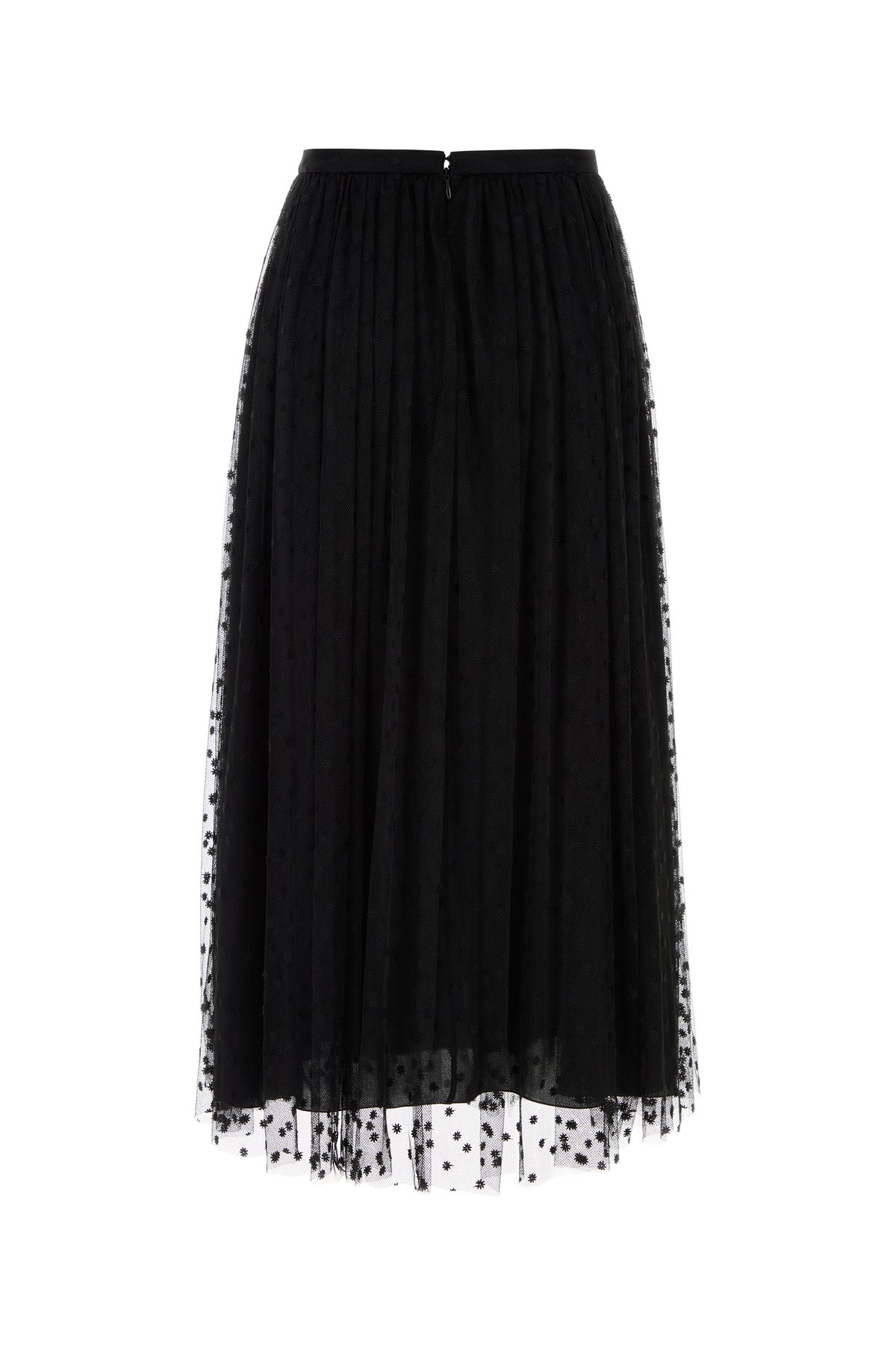 ALBERTA FERRETTI Gonna in rete nera, view 2
