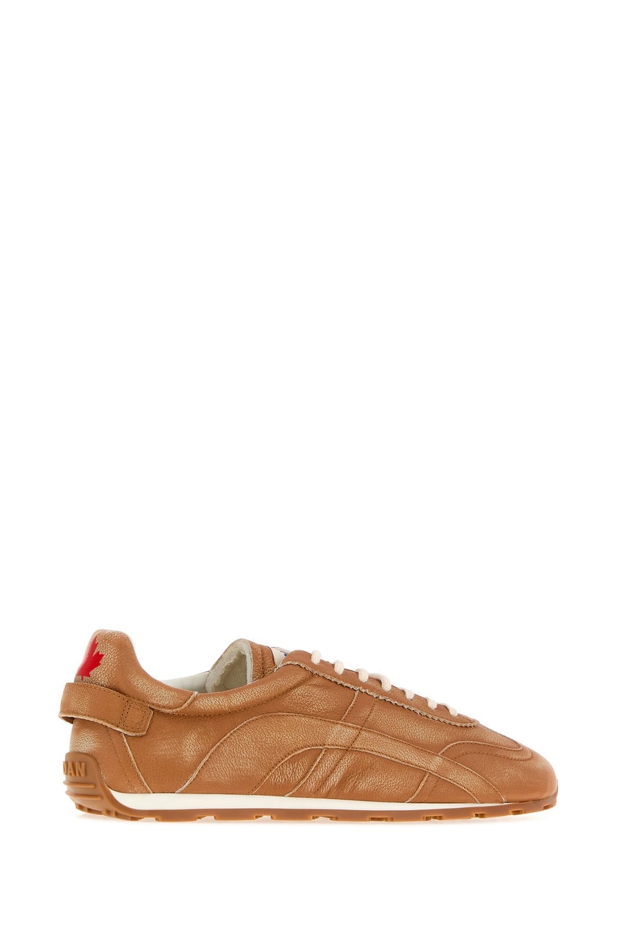 Dsquared2 Sneakers in nappa cammello, view 3