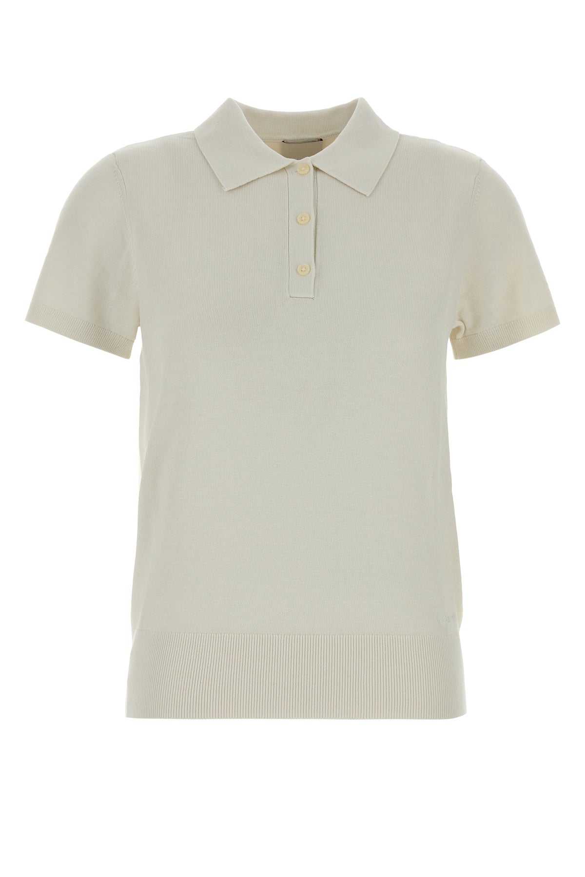 CALVIN KLEIN Polo in maglia bianca