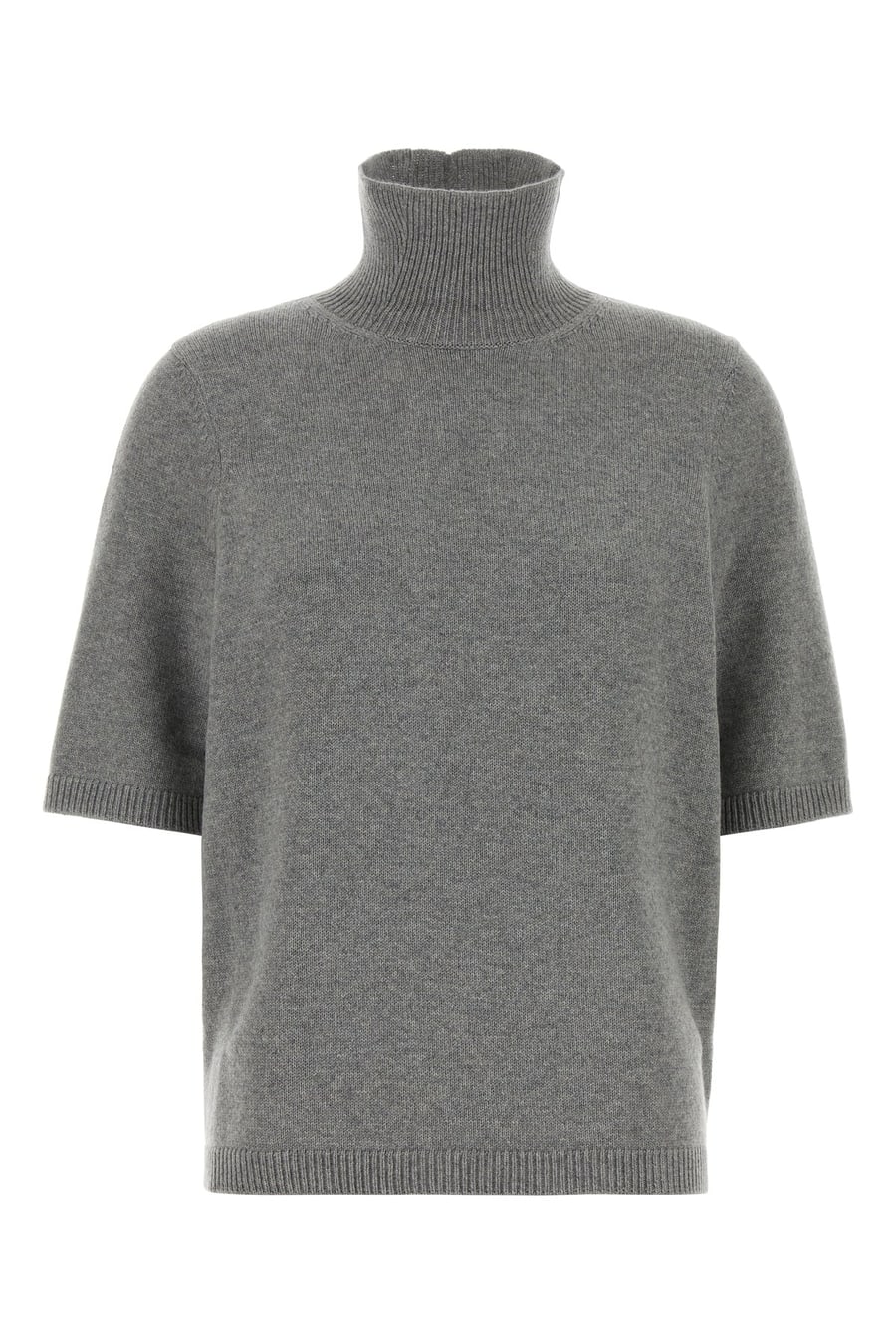Alaïa Maglione in misto cashmere stretch grigio
