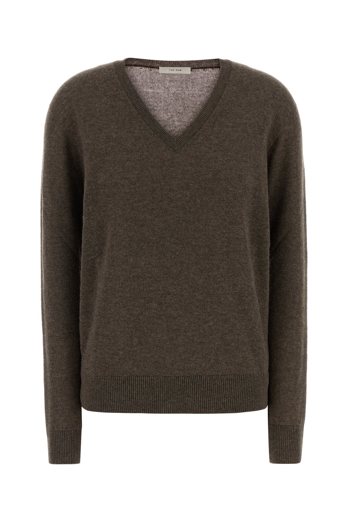 The Row Maglione Phora in cashmere marrone