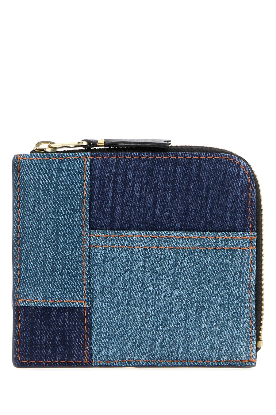 COMME DES GARCONS Porta monete in denim bicolor