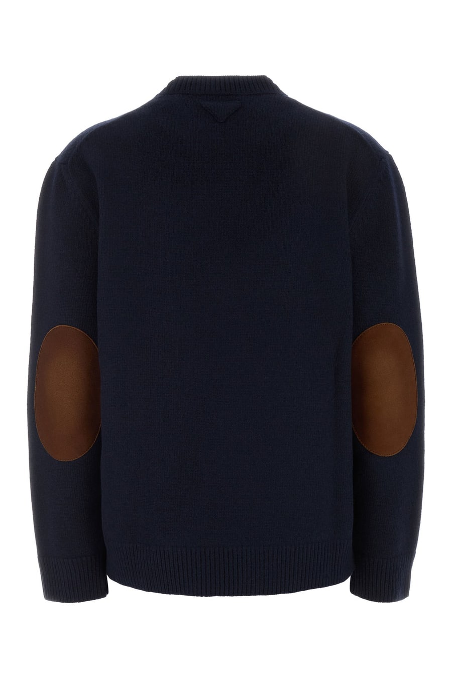 Prada Maglione in lana blu navy, view 2