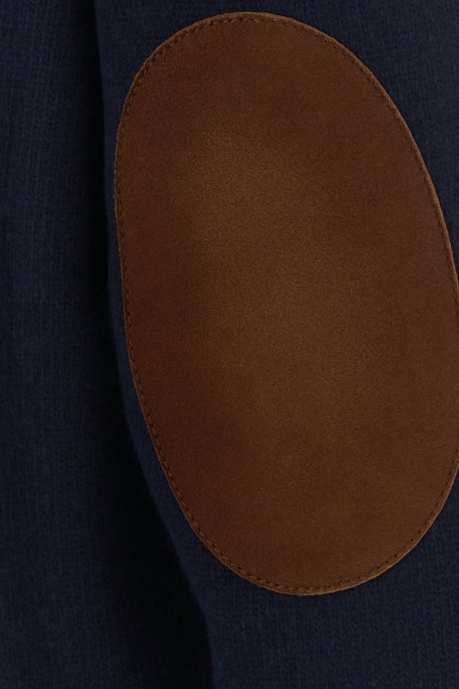 Prada Maglione in lana blu navy, view 3