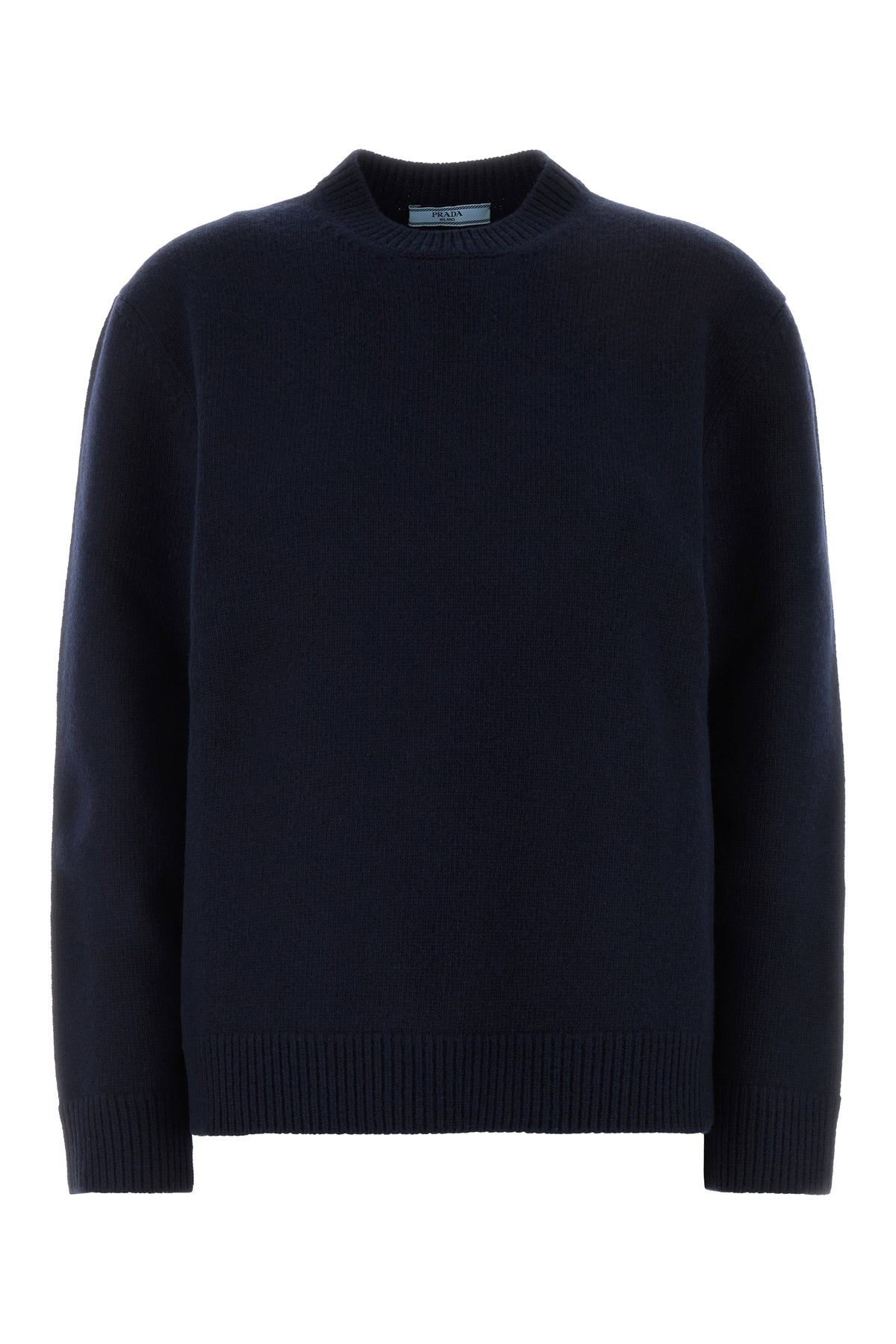 Prada Maglione in lana blu navy