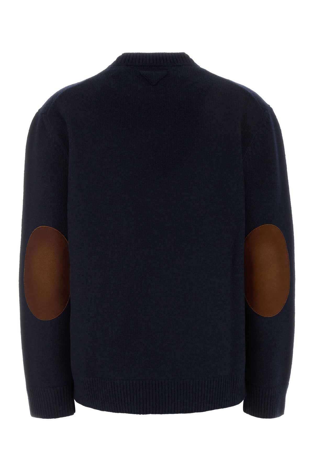 Prada Maglione in lana blu navy, view 2