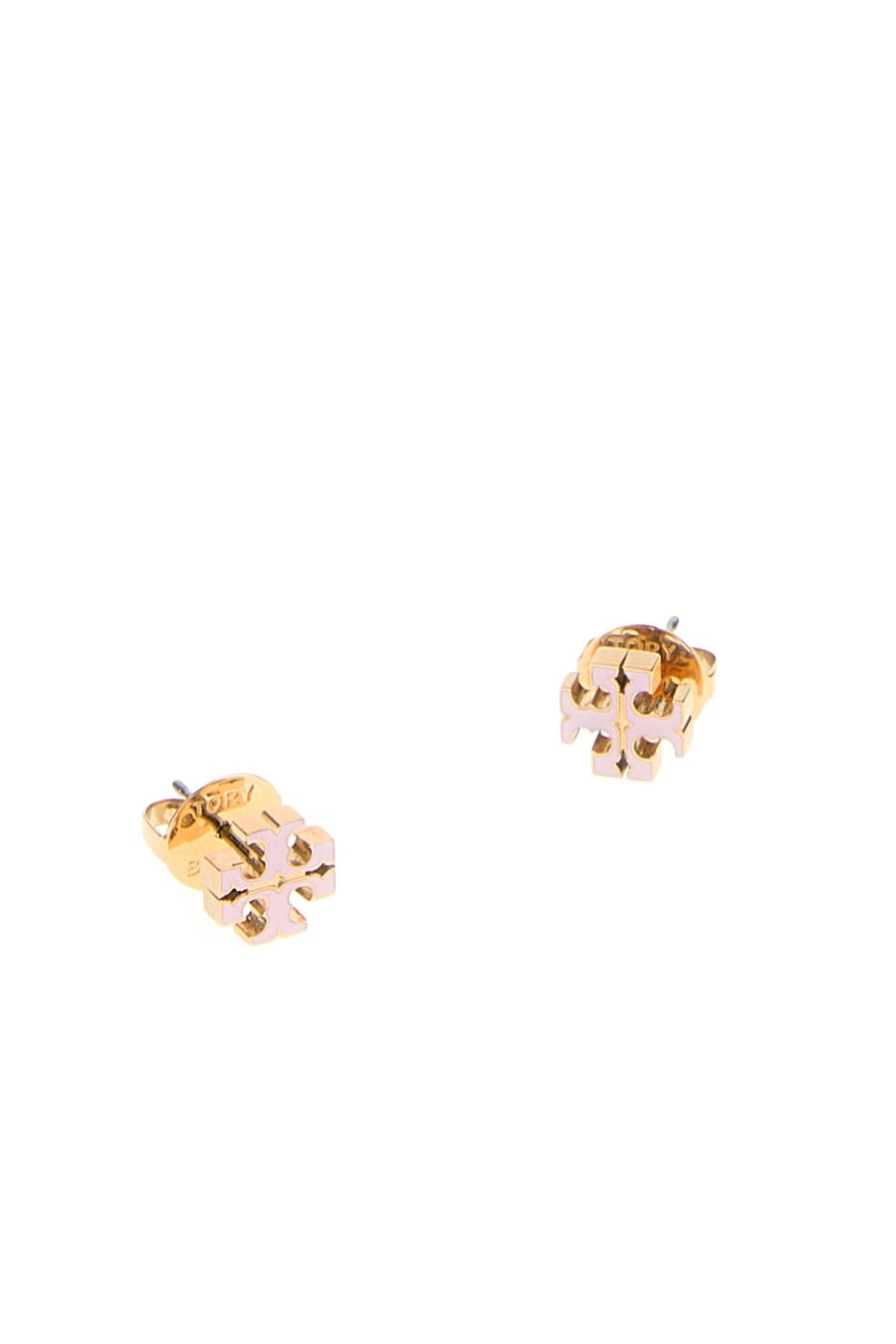 Tory Burch Orecchini in metallo rosa, view 2