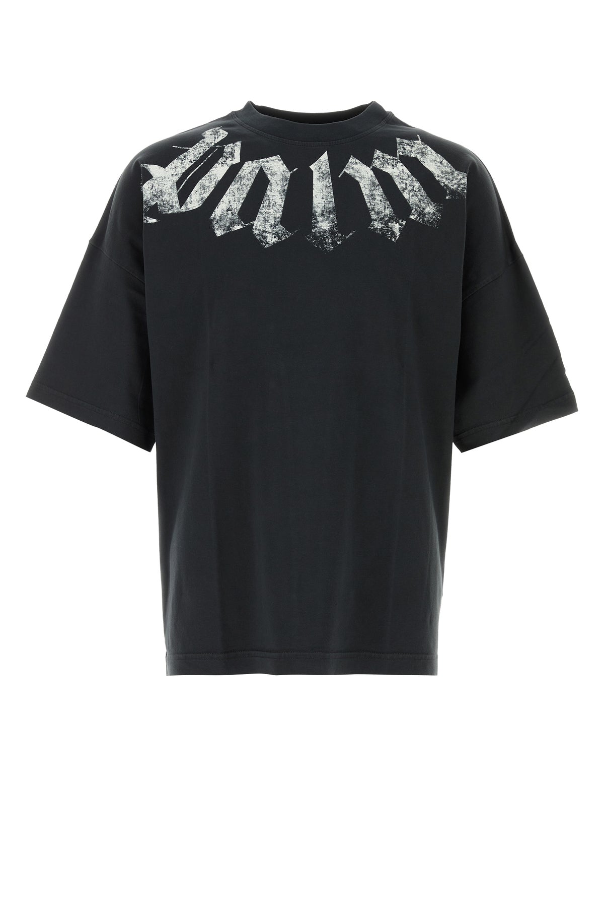 Palm Angels T-shirt oversize in cotone nero