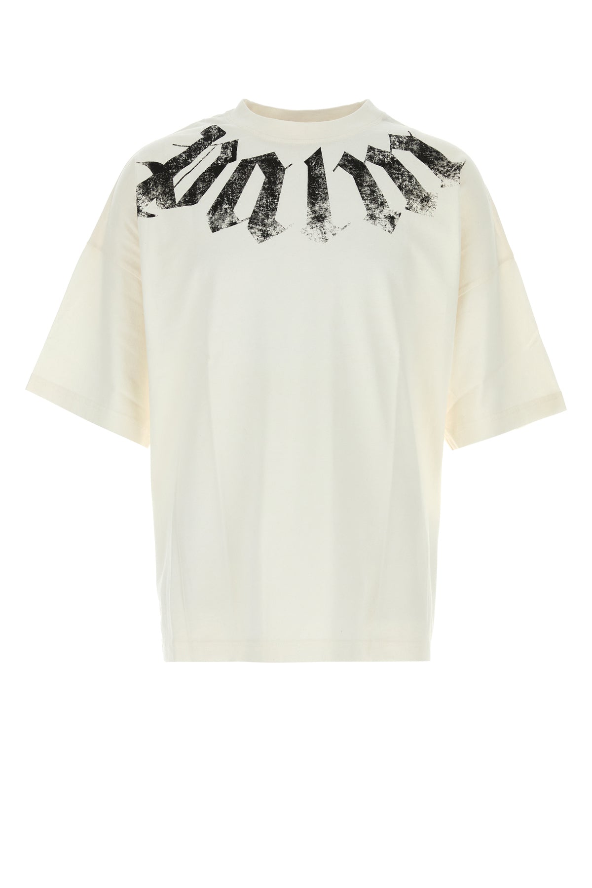 Palm Angels T-shirt oversize in cotone bianco