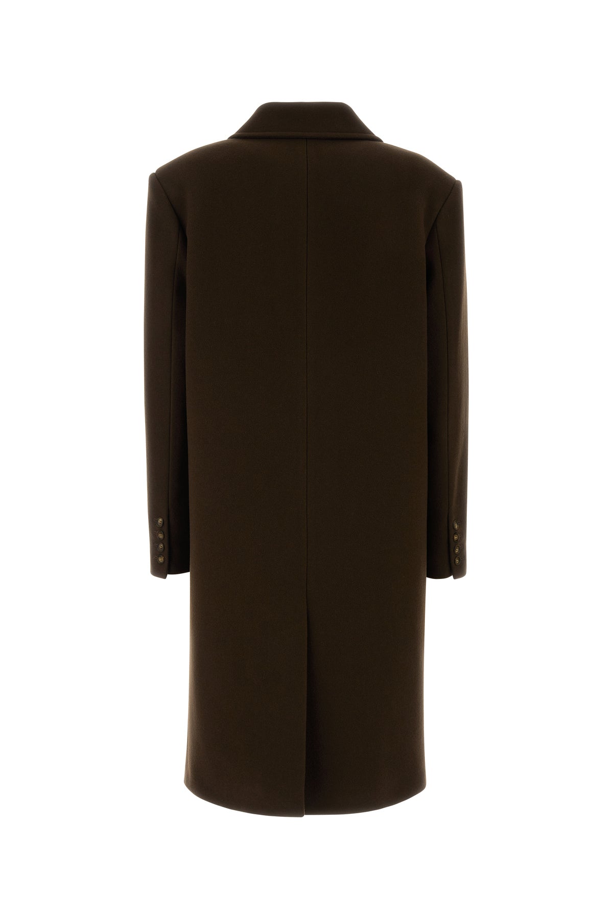 LE SULLY STUDIO Cappotto in lana marrone, view 2