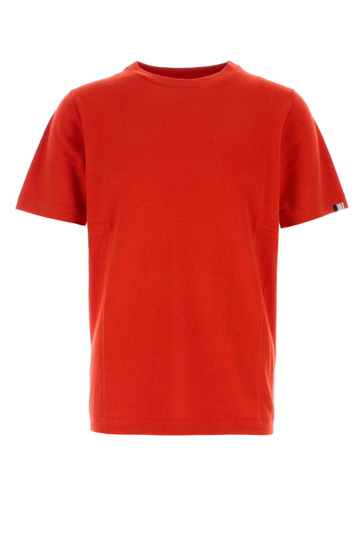 EXTREME CASHMERE T-shirt n°394 in maglia rossa