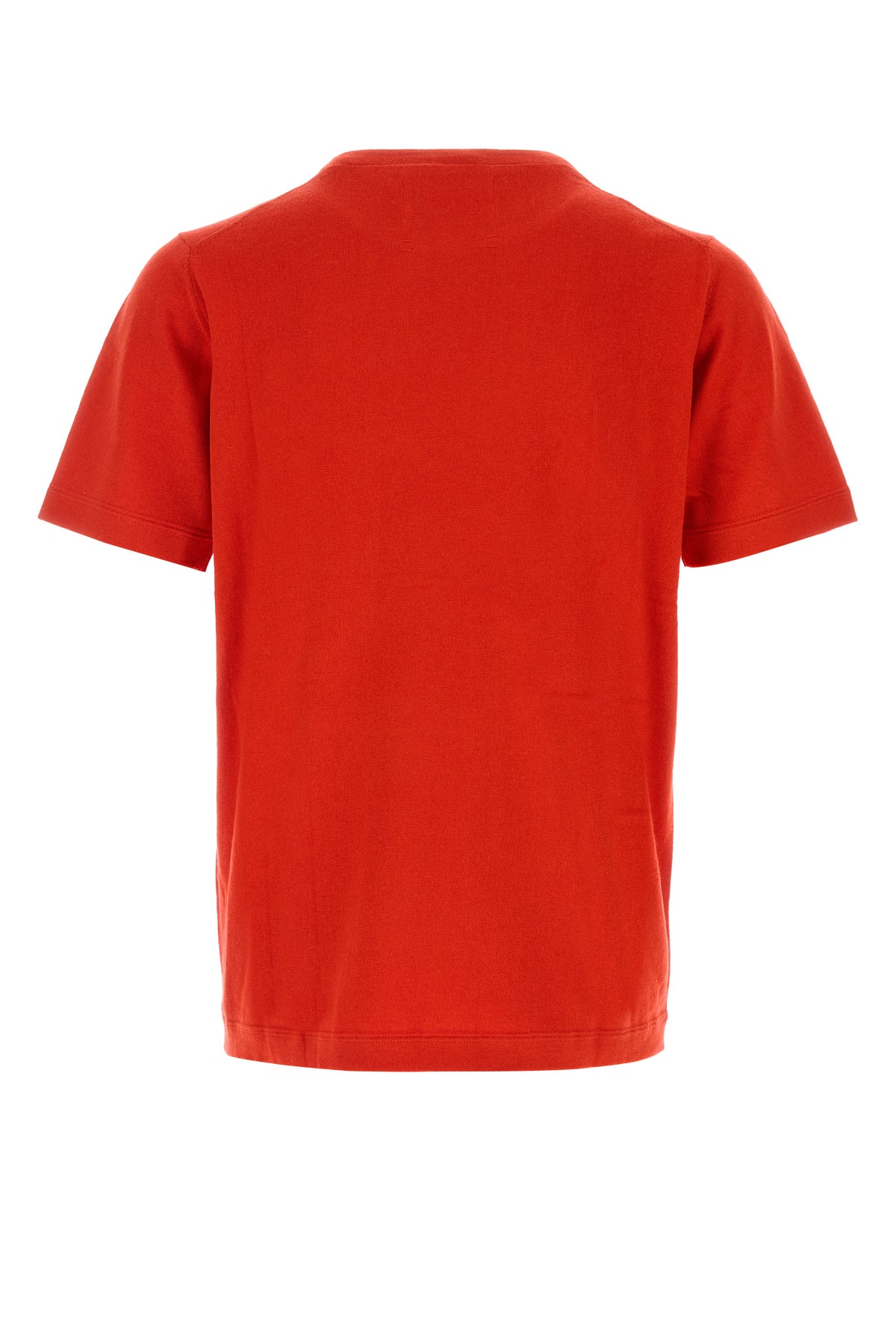 EXTREME CASHMERE T-shirt n°394 in maglia rossa, view 2