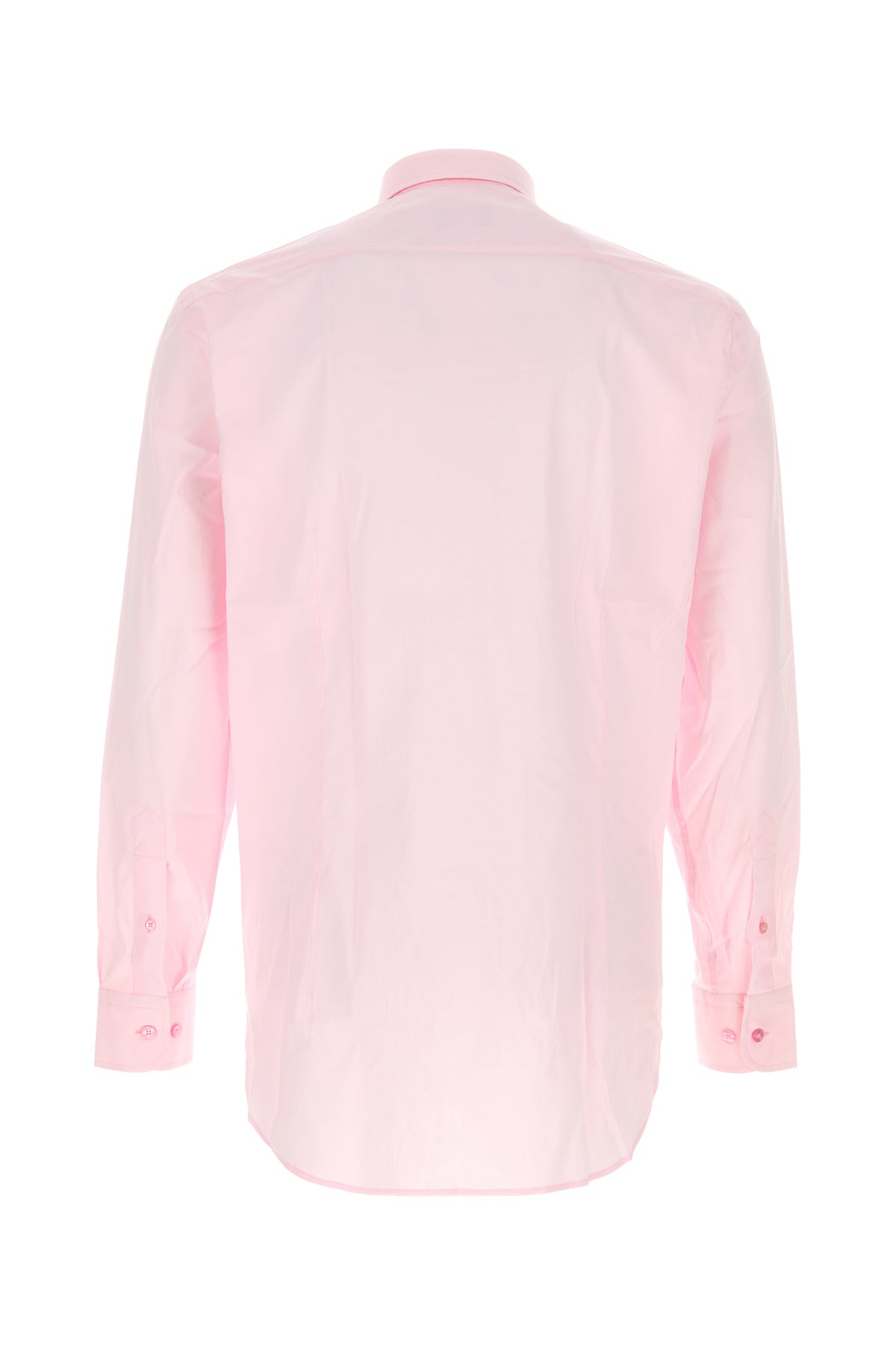 Etro Camicia in popeline stretch rosa pastello, view 2