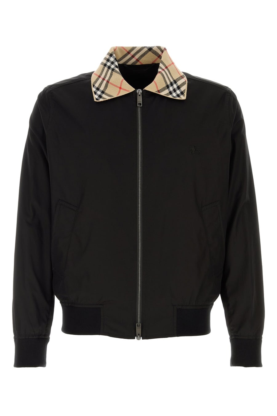 Burberry Giubbino in cotone nero