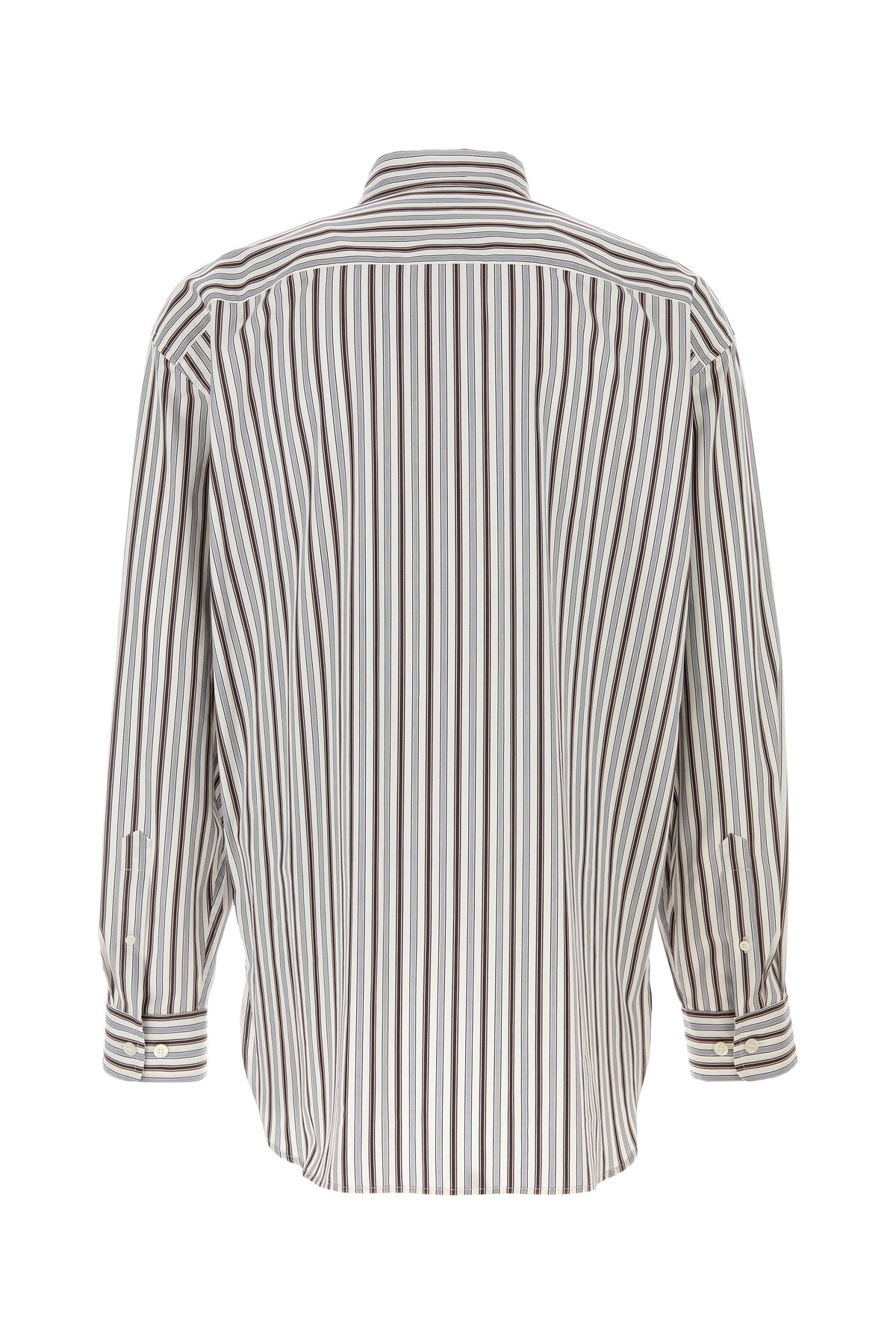 Dries Van Noten Camicia Croom in popeline ricamato, view 2