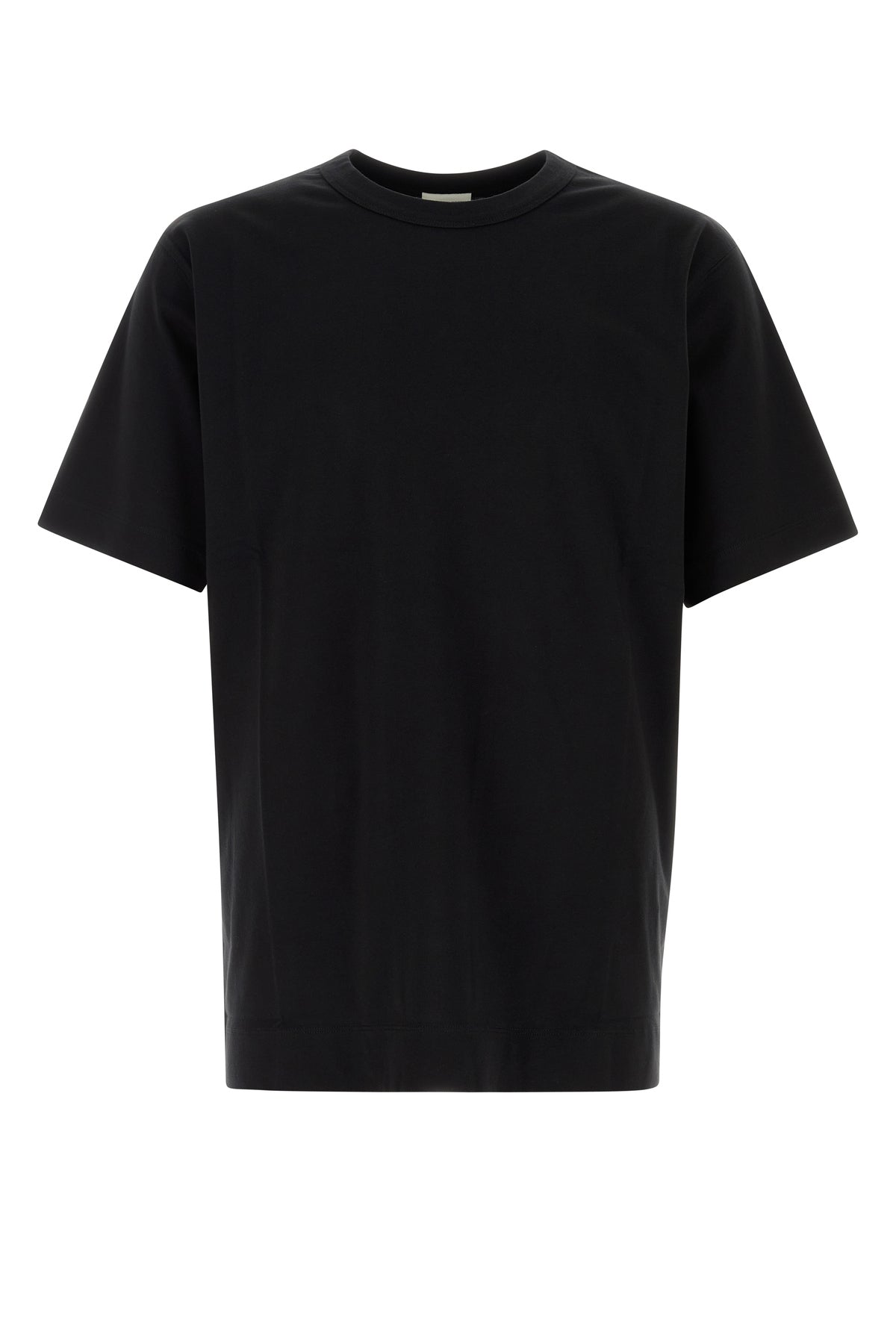 Dries Van Noten T-shirt Heer oversize in cotone nero