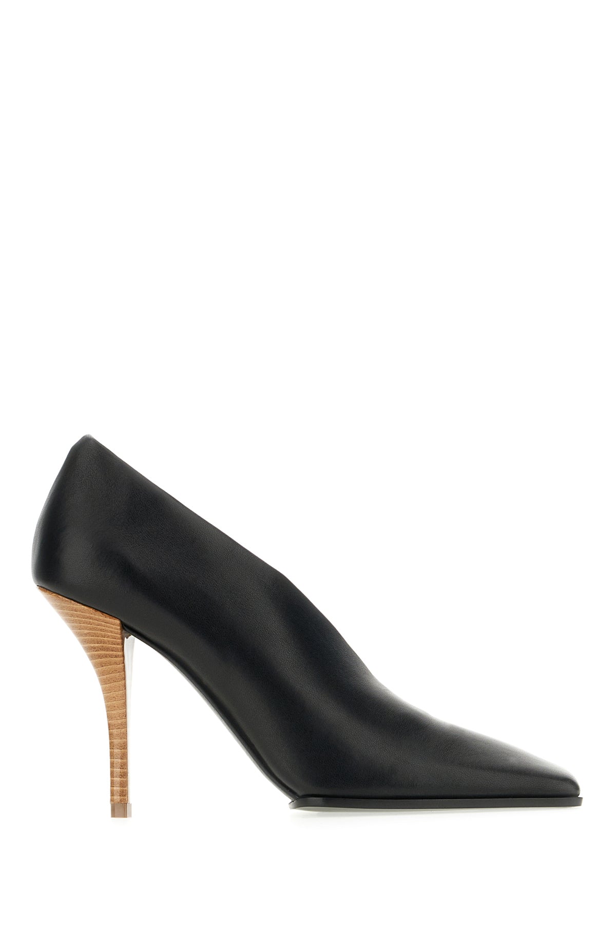 Alaïa Scarpe con tacco in pelle nera