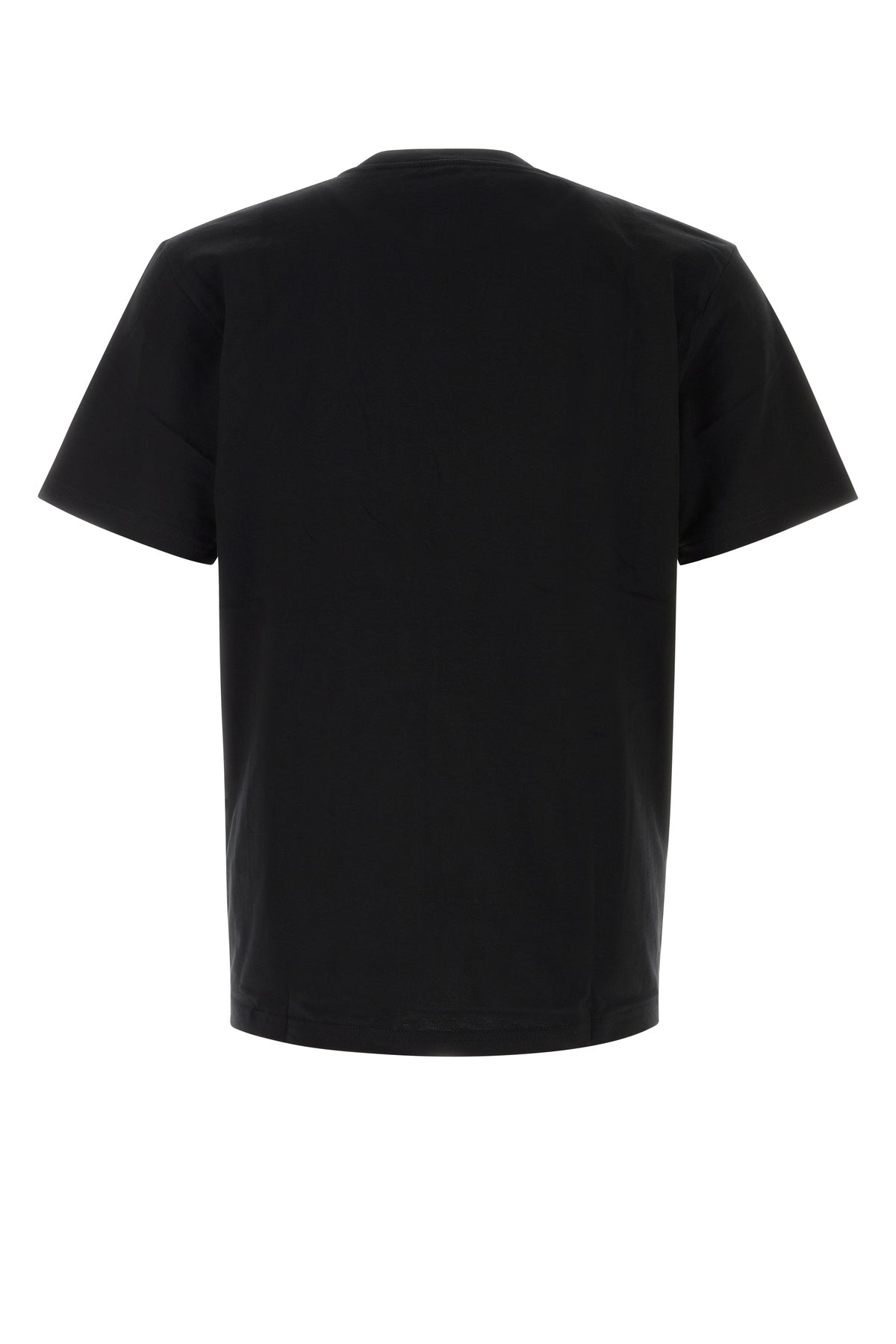 Carhartt WIP S/S Small Heart T-shirt in cotone nero, view 2