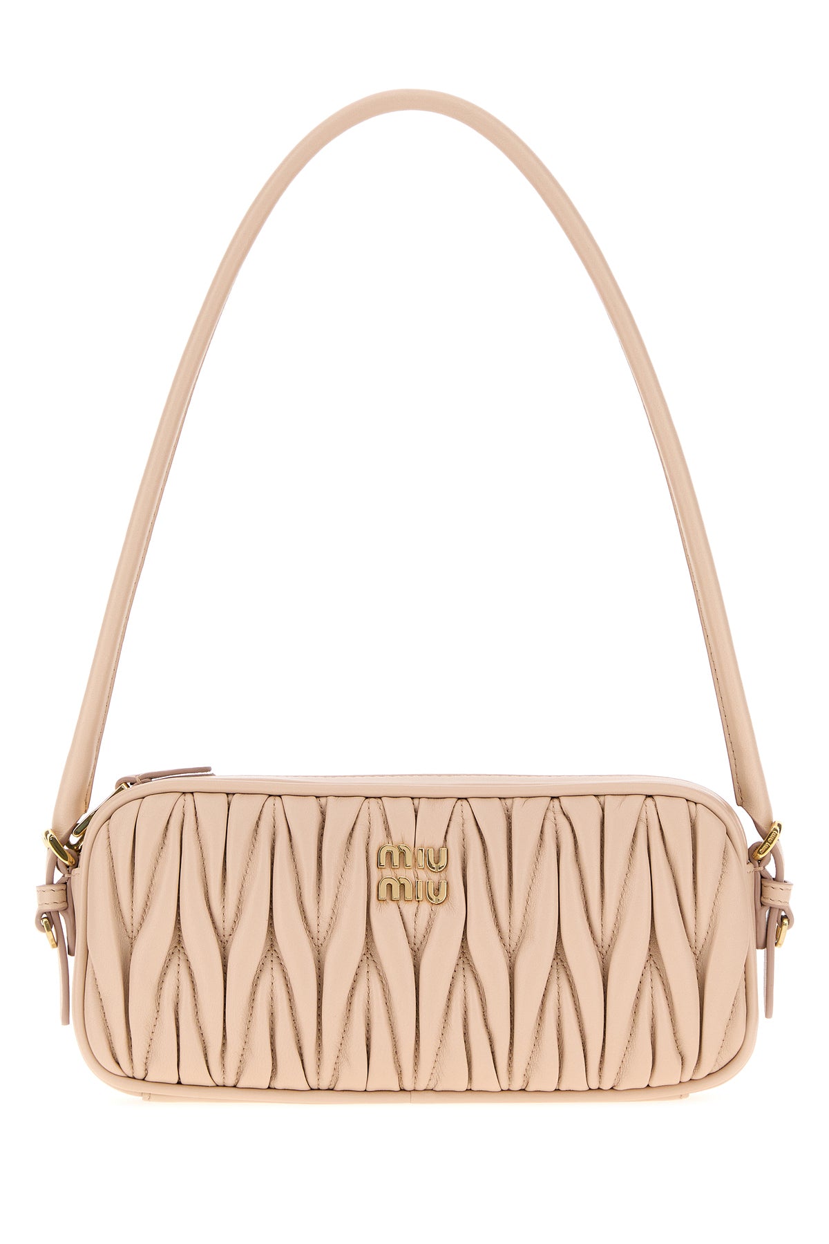 Miu Miu Borsa a spalla in pelle rosa chiaro