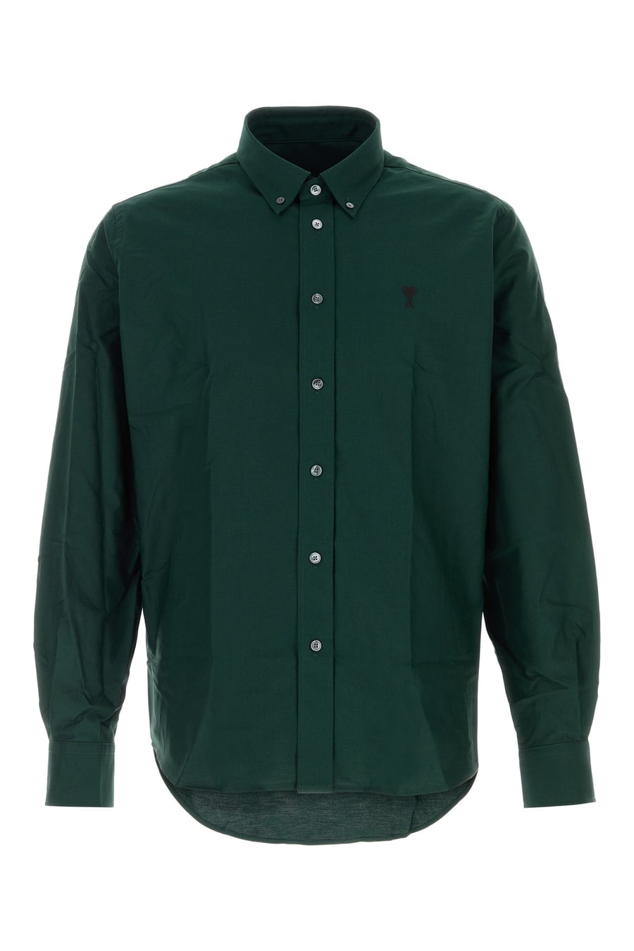 AMI Camicia in oxford verde bottiglia