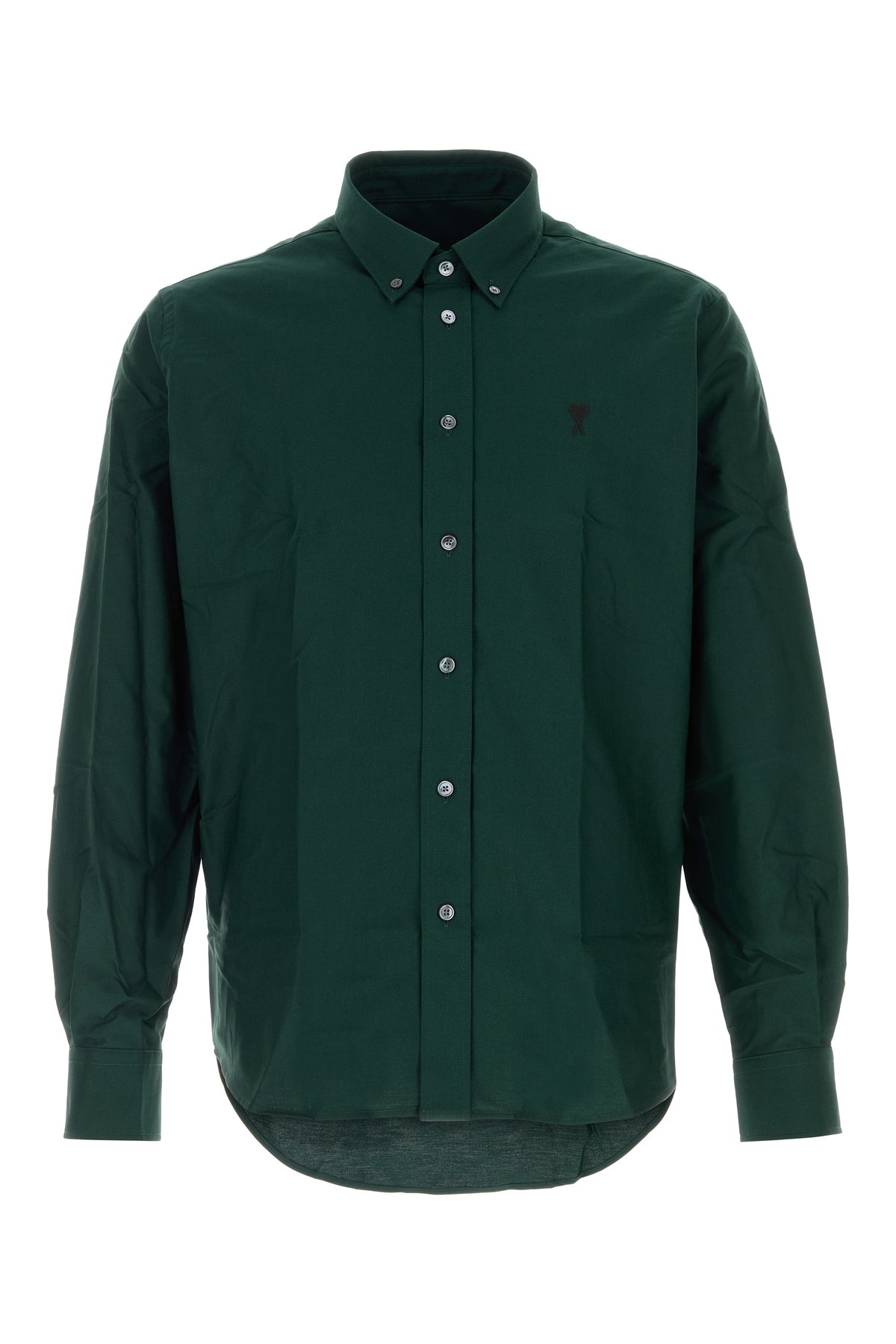 AMI Camicia in oxford verde bottiglia
