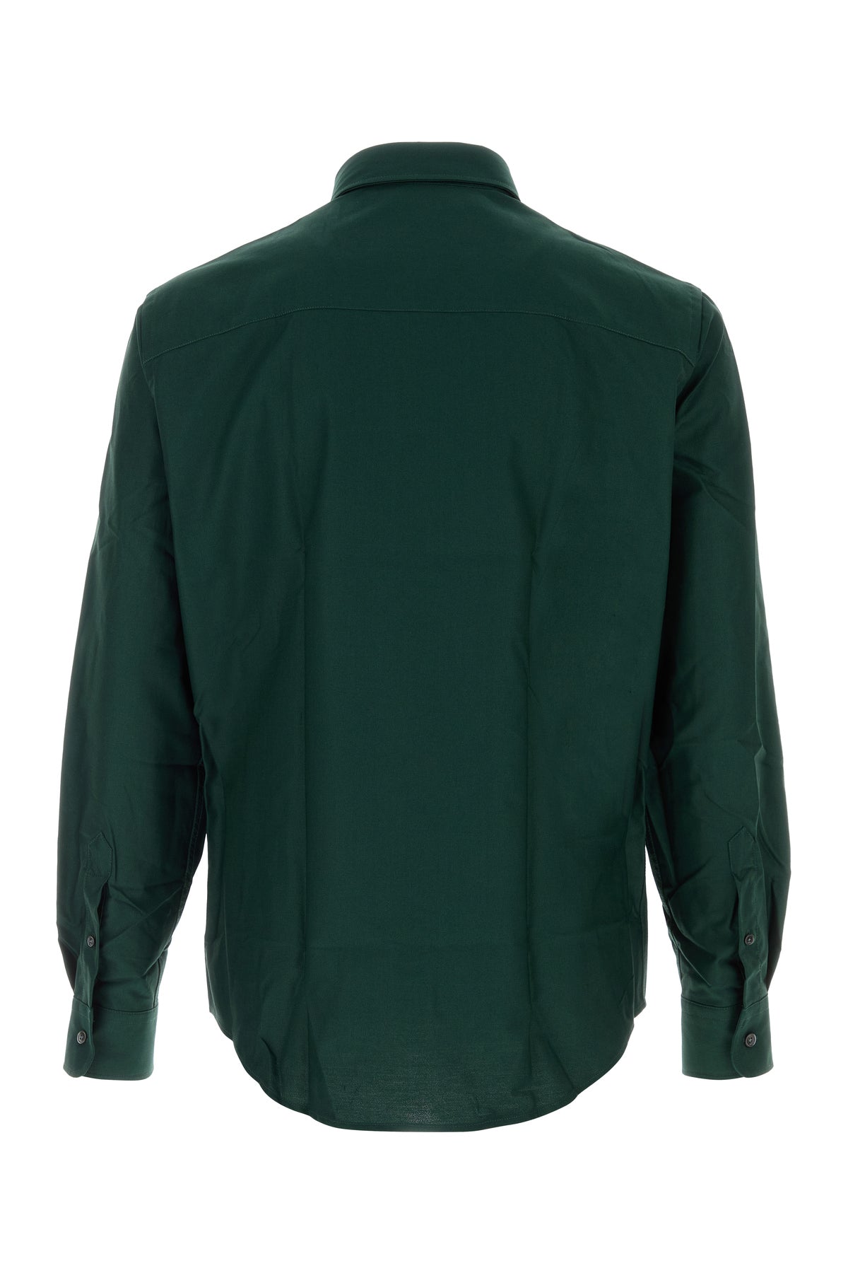 AMI Camicia in oxford verde bottiglia, view 2