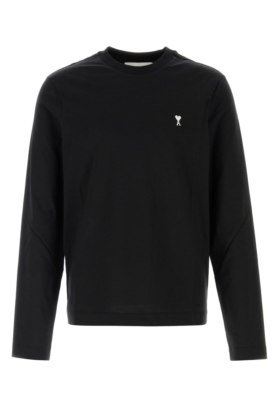 AMI T-shirt in cotone nero