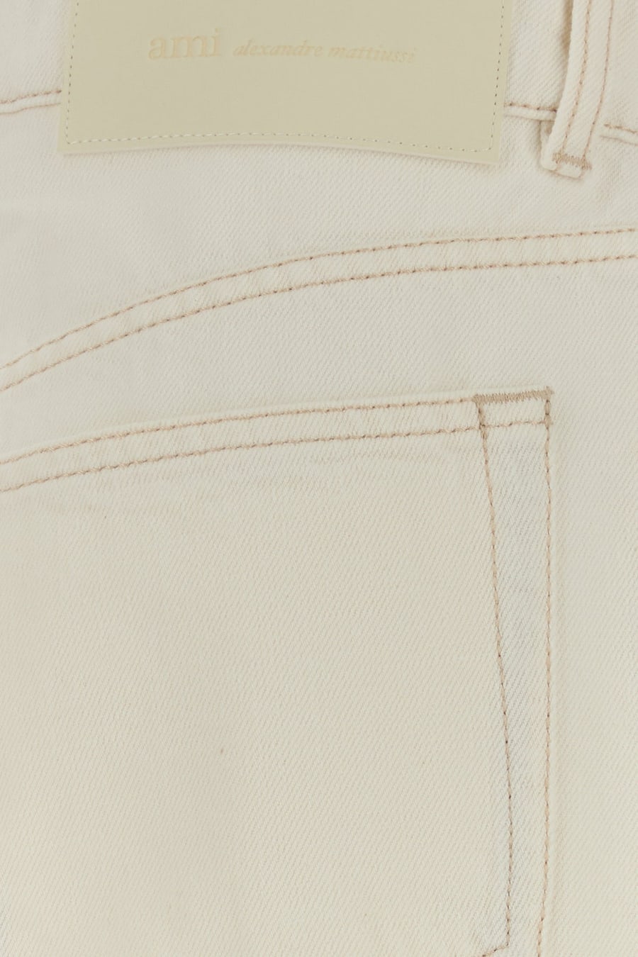 AMI White denim jeans, view 3