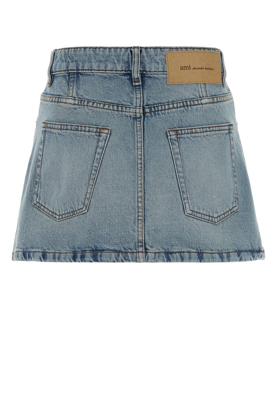 AMI Minigonna in denim, view 2