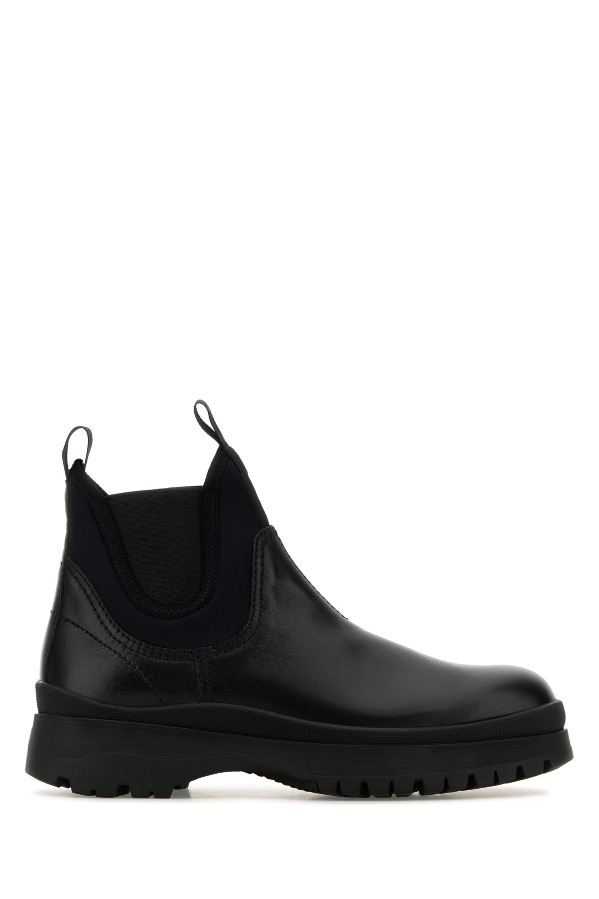 Prada Stivaletti in pelle nera