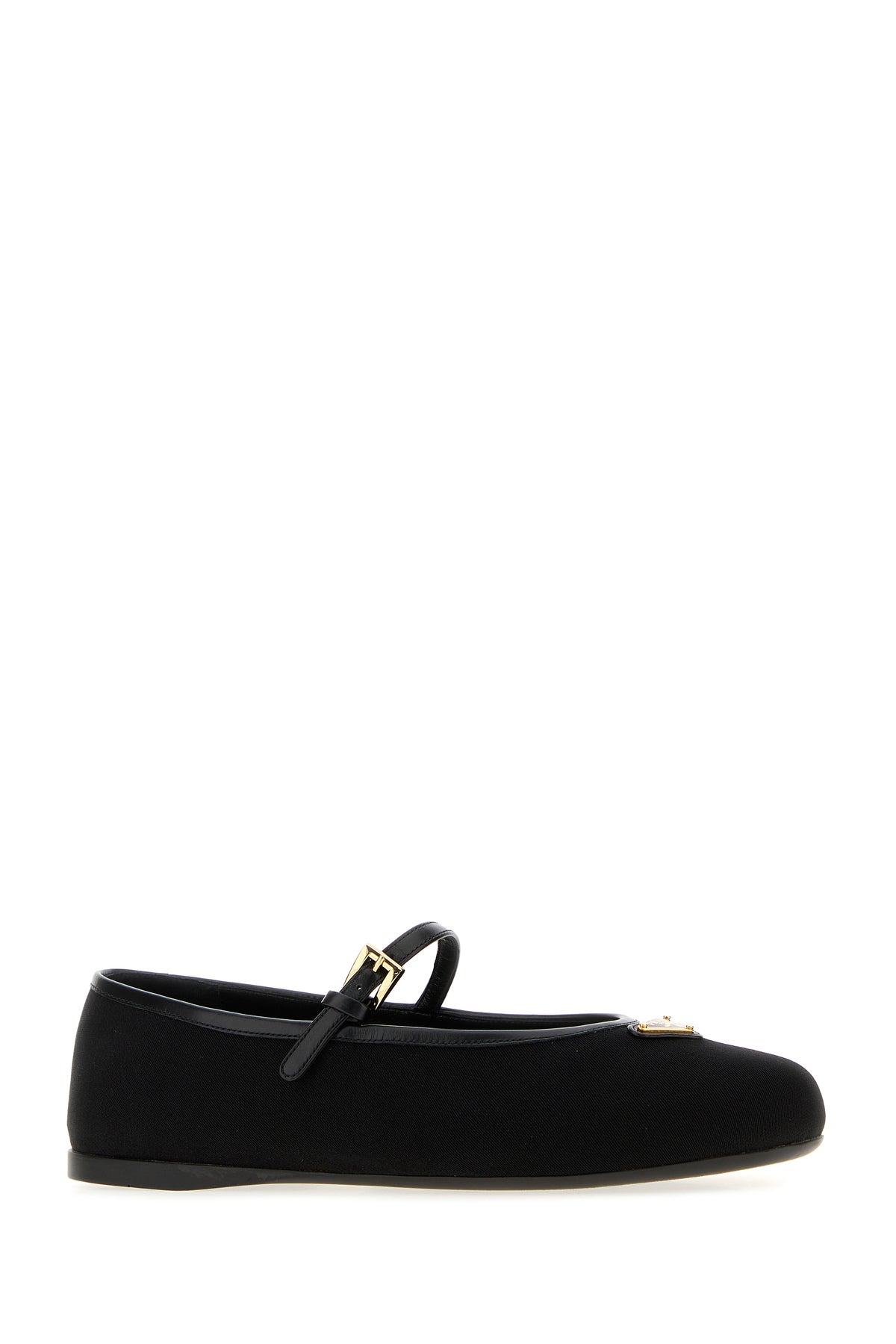 Prada Ballerine in tela nera, view 2