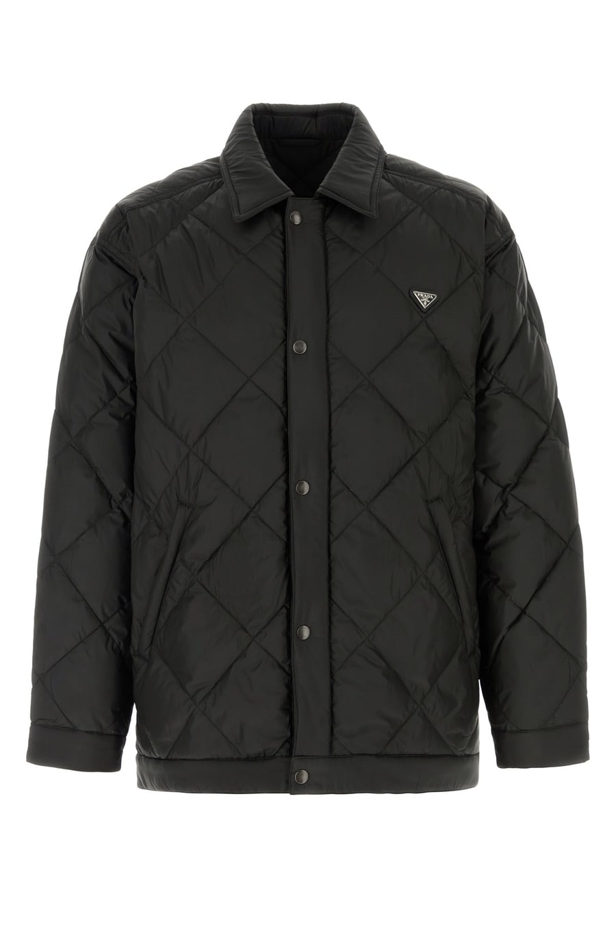 Prada Piumino in poliestere nero