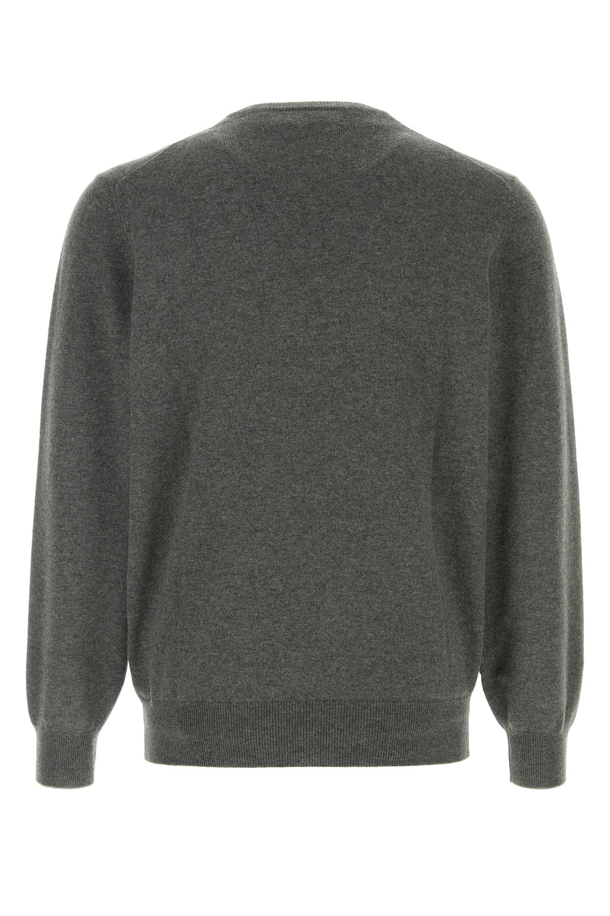 Brunello Cucinelli Maglione in cashmere grigio, view 2