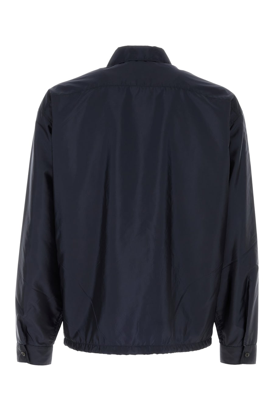 Prada Camicia in Re-Nylon blu navy, view 2