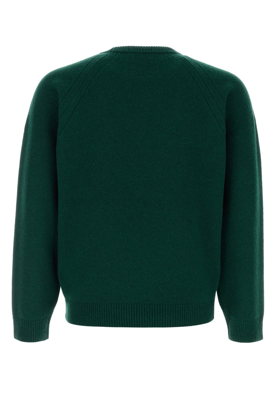 JW Anderson Maglione in lana verde bottiglia, view 2