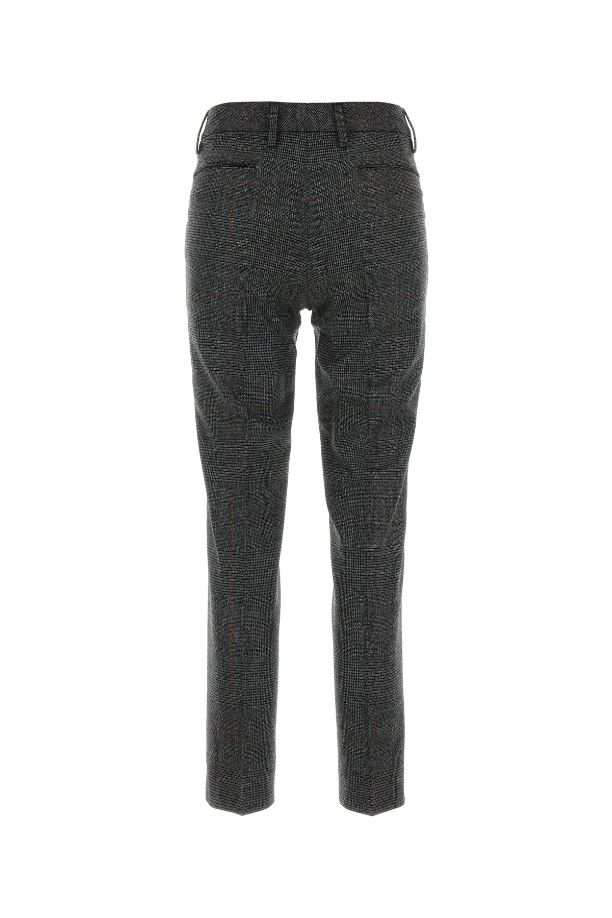 PT Torino Pantalone in misto lana stretch ricamata