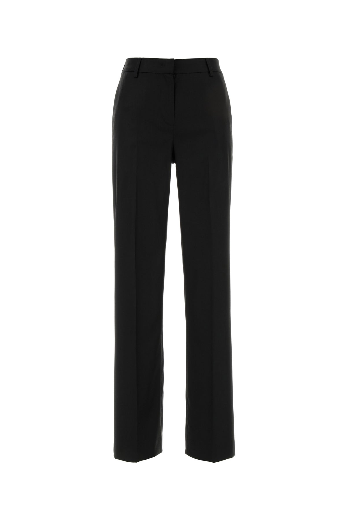 PT Torino Pantalone in misto lana stretch nera