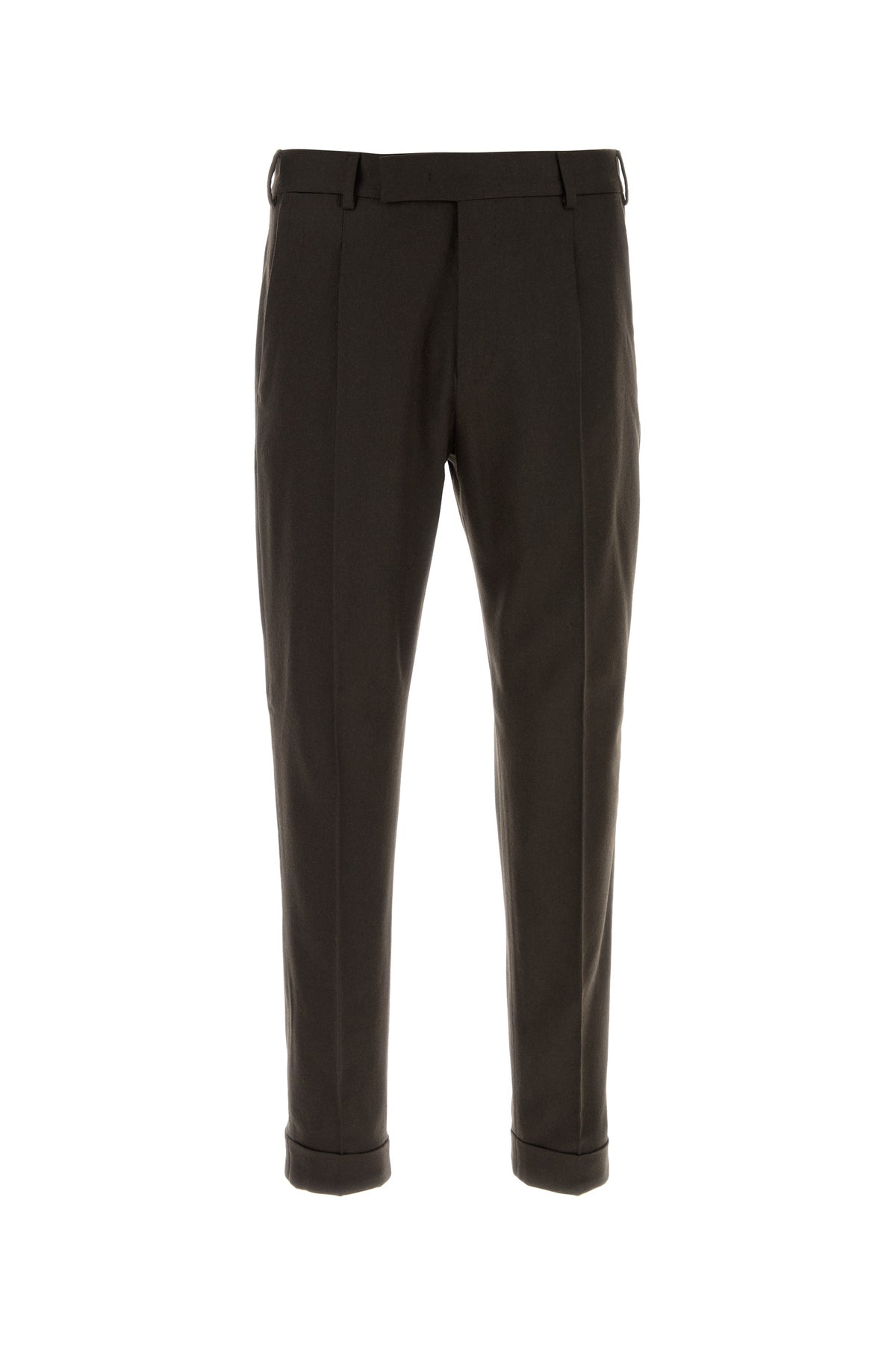 PT Torino Pantalone in misto lana stretch testa di moro