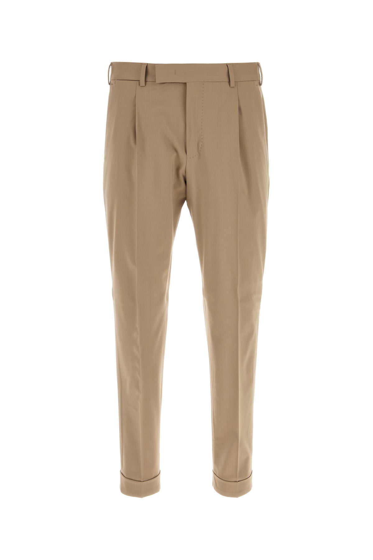 PT Torino Pantalone in lana stretch beige