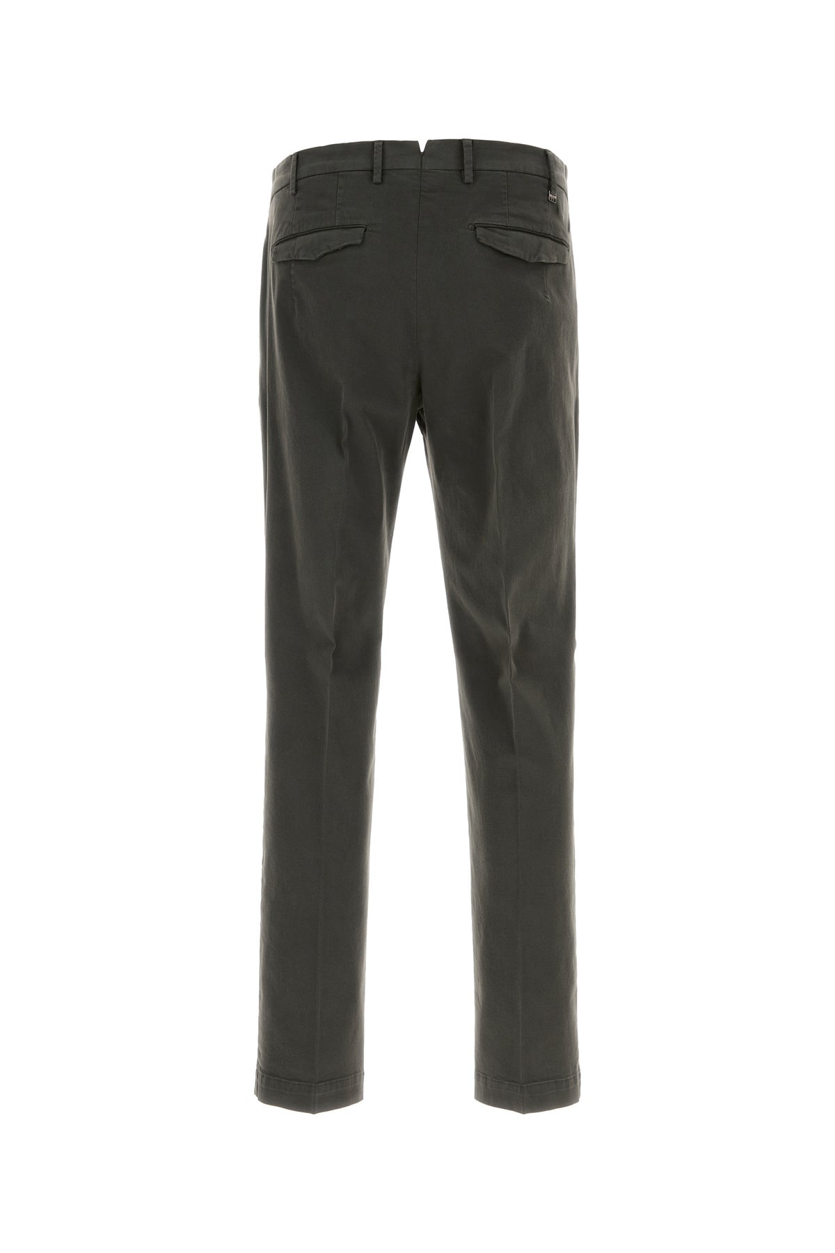 PT Torino Pantalone in cotone stretch antracite, view 2