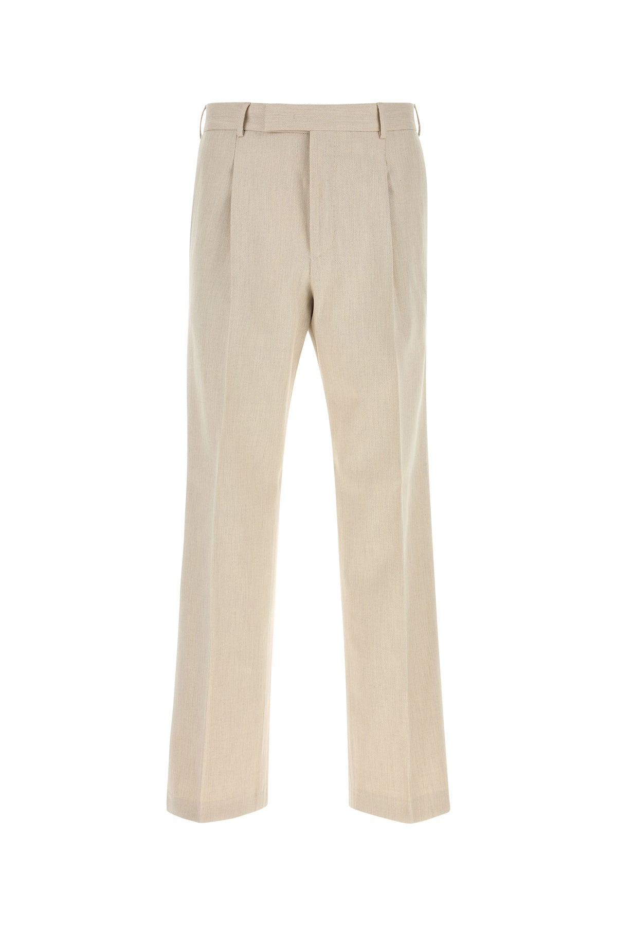 PT Torino Pantalone in misto cotone sabbia