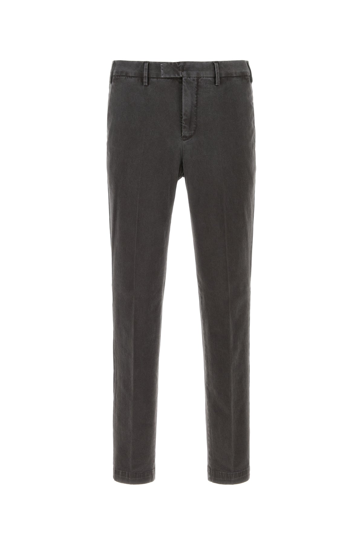 PT Torino Pantalone in cotone stretch grigio scuro