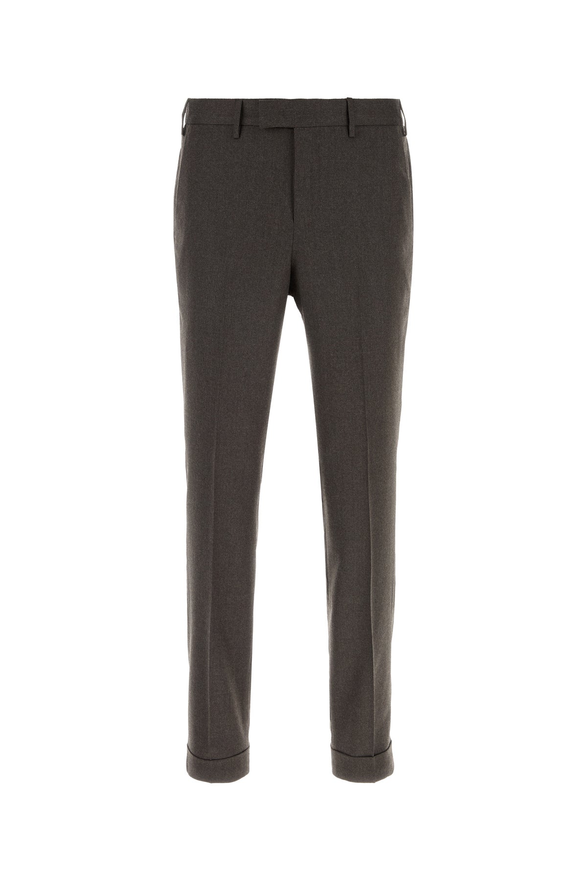 PT Torino Pantalone in lana stretch marrone