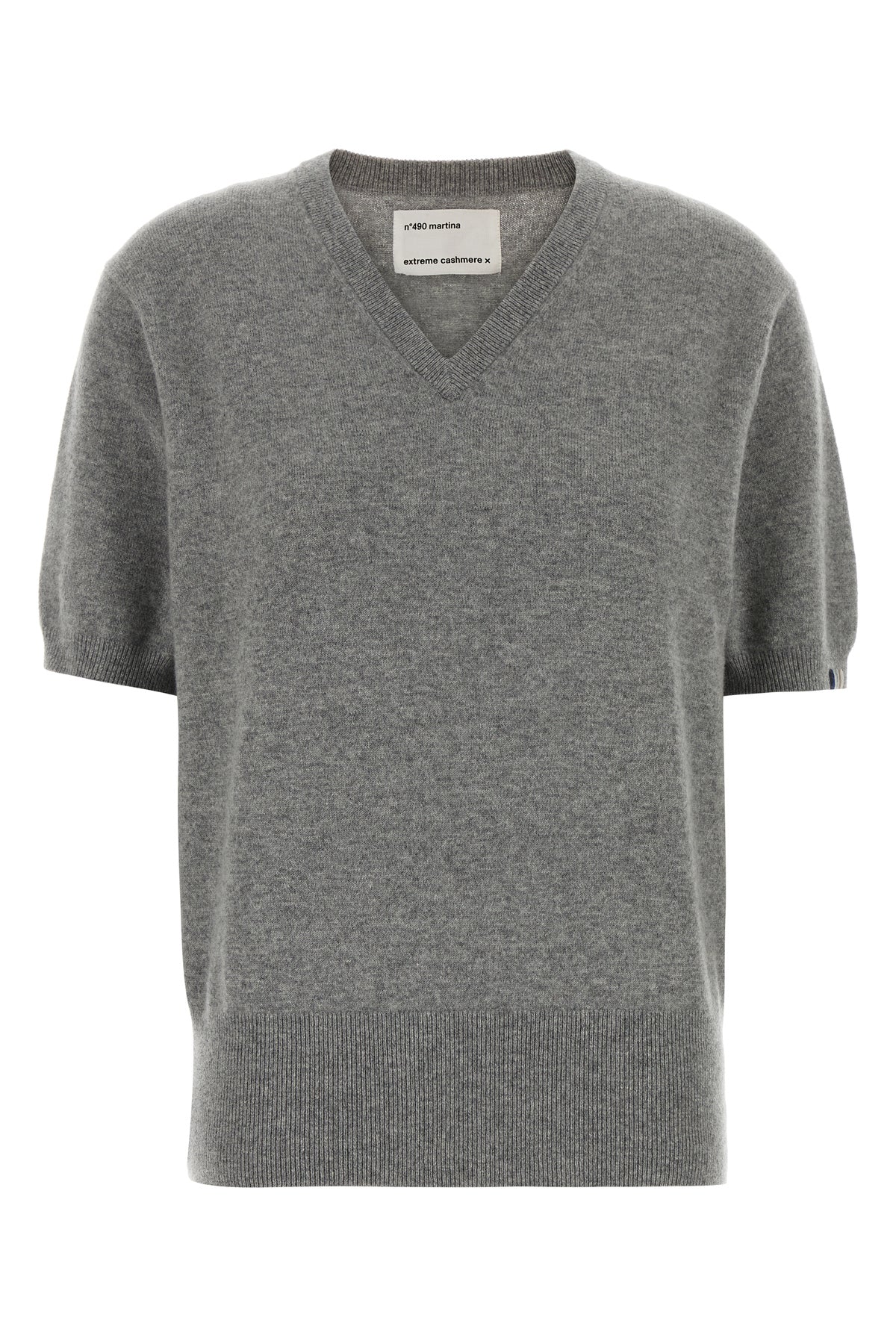 EXTREME CASHMERE Maglione n°490 in misto cashmere stretch grigio