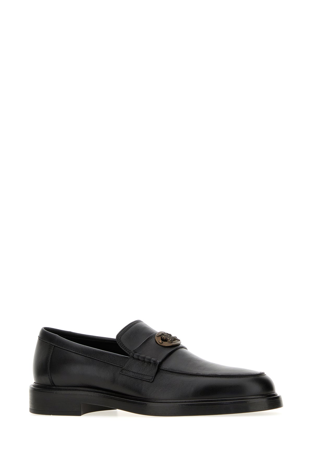 Burberry Mocassini Pembroke in pelle nera, view 2