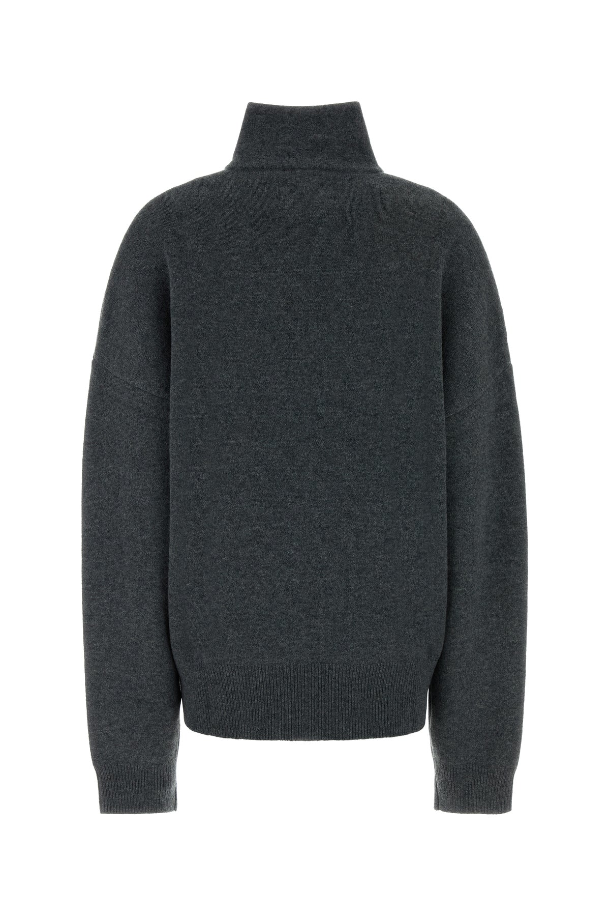 EXTREME CASHMERE Maglione n°235 in misto cashmere stretch grigio scuro, view 2
