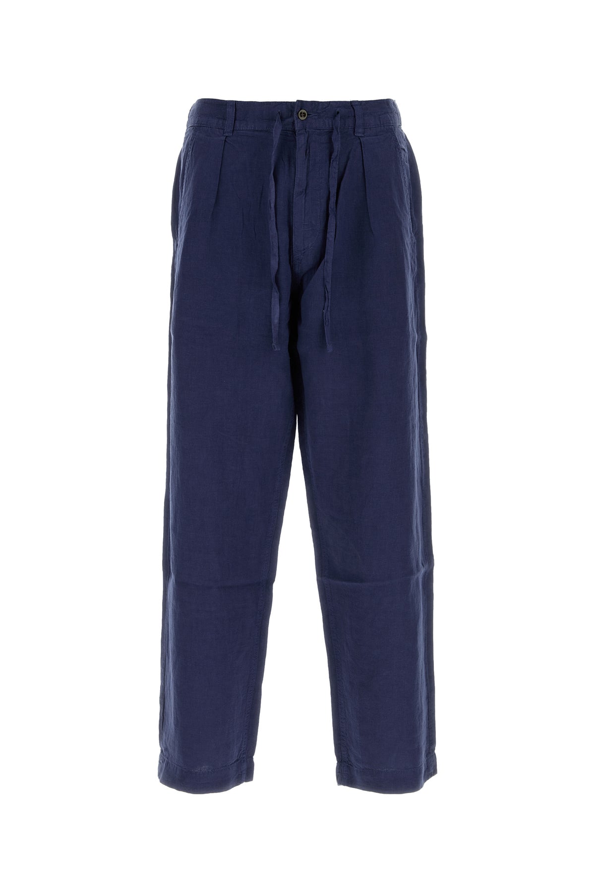 Polo Ralph Lauren Pantalone in lino blu navy