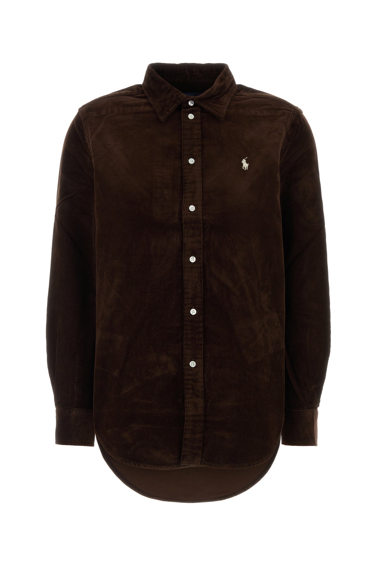 Polo Ralph Lauren Camicia in velluto a coste cioccolato