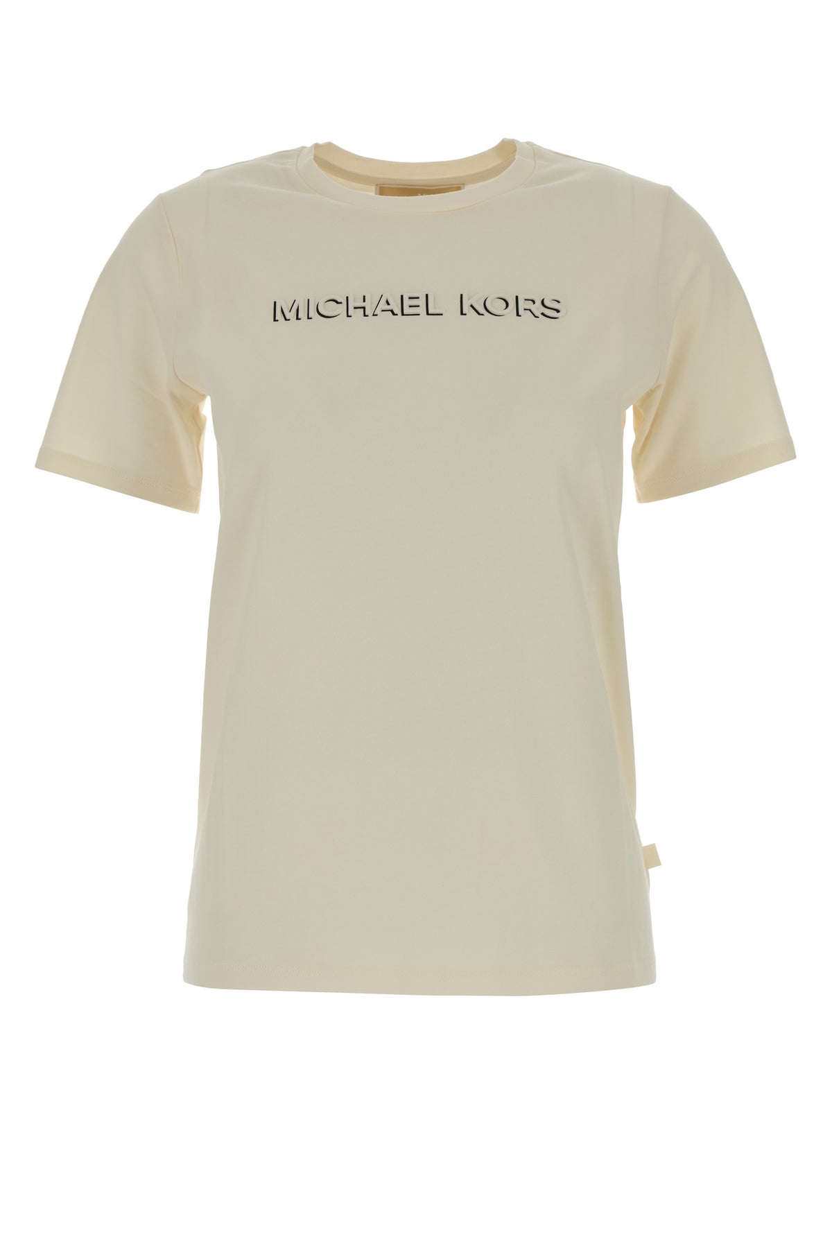 MICHAEL BY MICHAEL KORS T-shirt in cotone crema