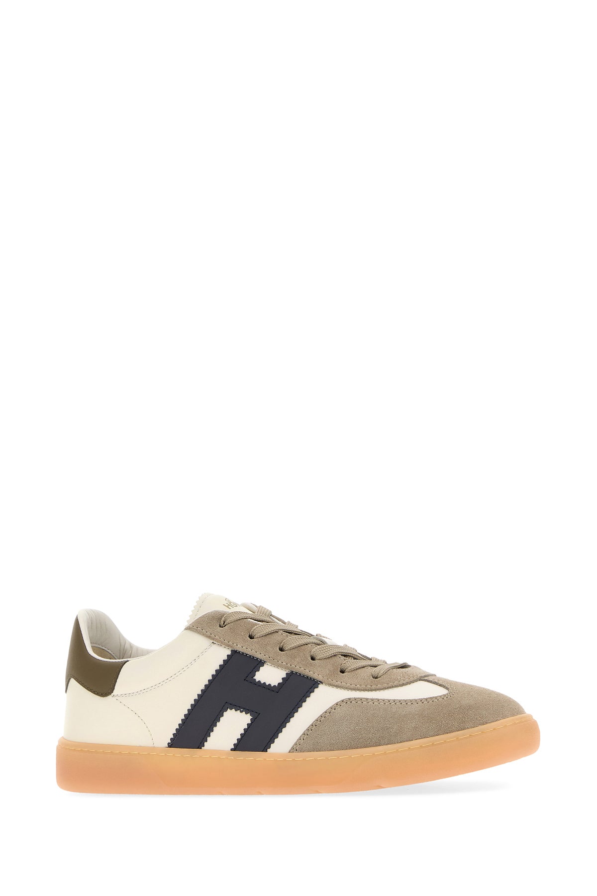 Hogan Sneakers Hogan Cool in pelle avorio, view 2